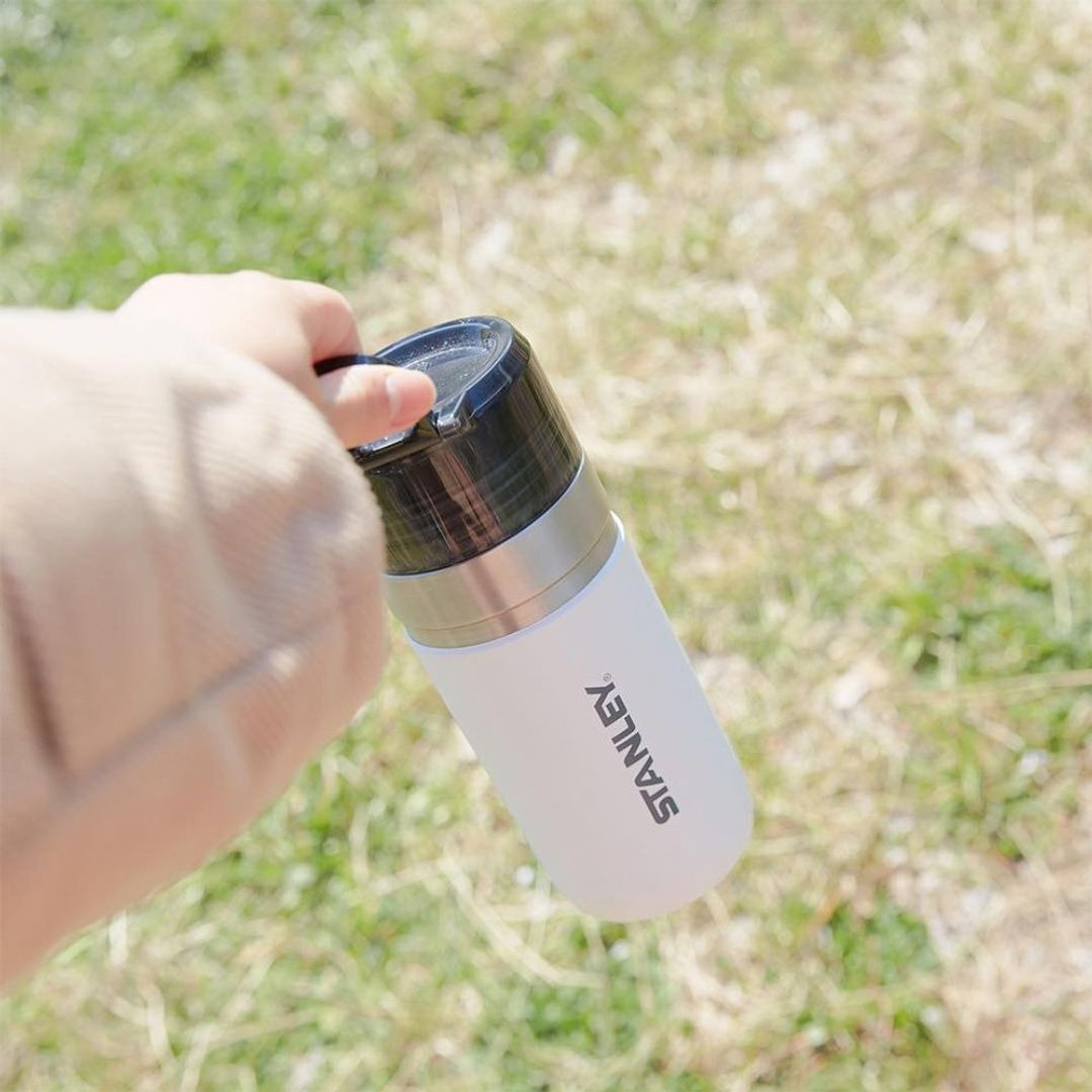 STANLEY GO 真空保温瓶 0.47L /简约白 - 保温瓶/保温杯 - 不锈钢 白色