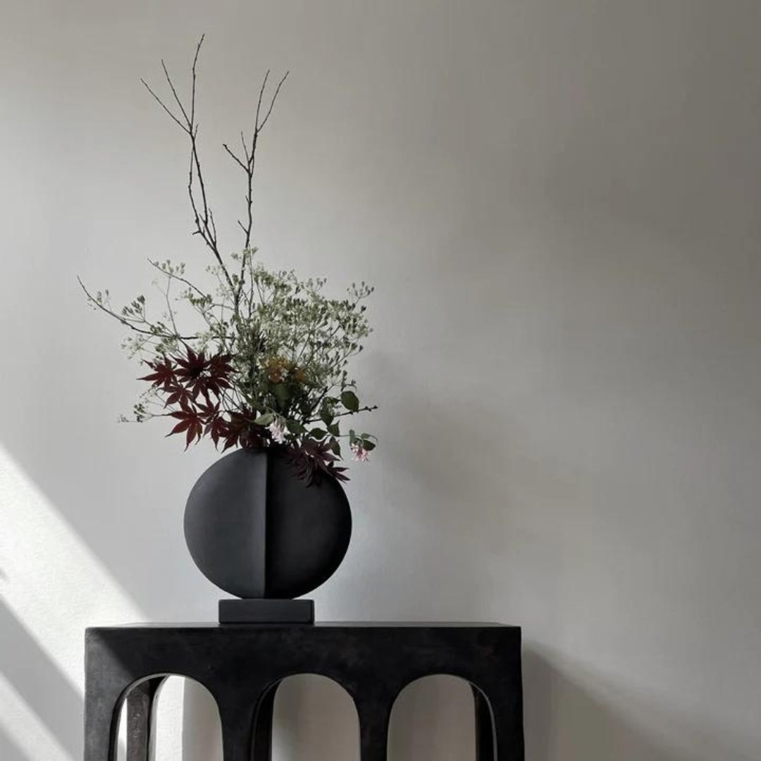 Guggenheim Vase Mini - 陶 花器 迷你型 - 花瓶/陶器 - 陶 咖啡色