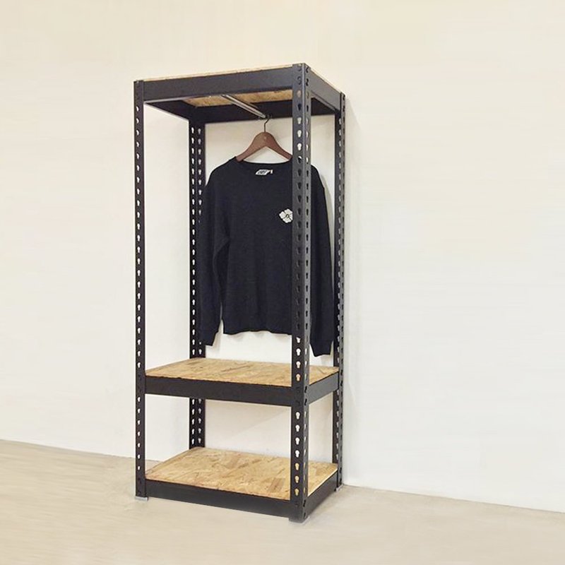 开放式吊衣架衣柜60x30x150cm - 其他家具 - 其他金属 黑色