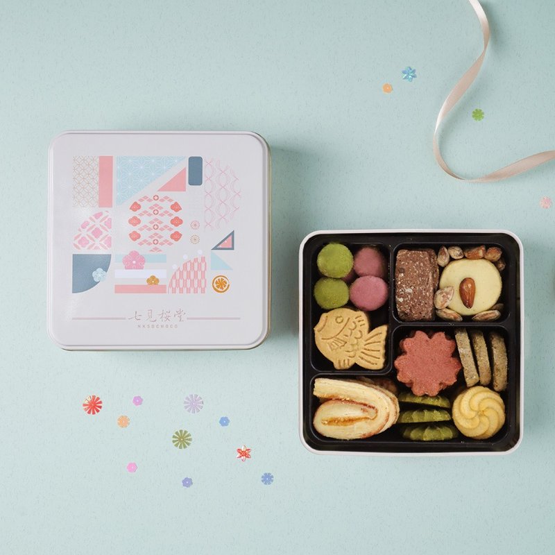 【七见樱堂】七见满盛 - 手工饼干铁盒 - 手工饼干 - 新鲜食材 