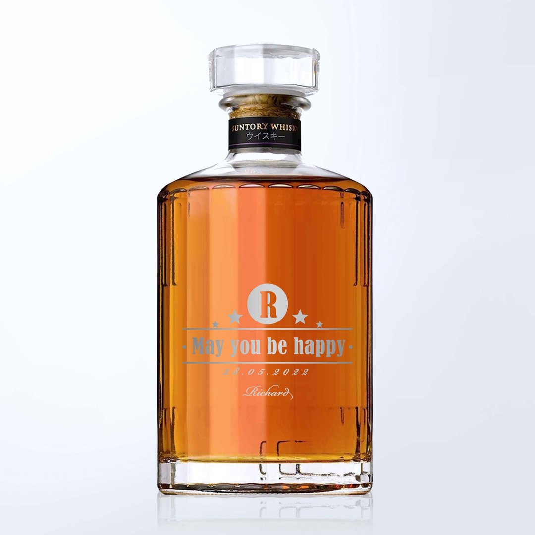 Hibiki Japanese Harmony | 2024订制雕刻向威士忌定制化礼物 - 酒类 - 玻璃 