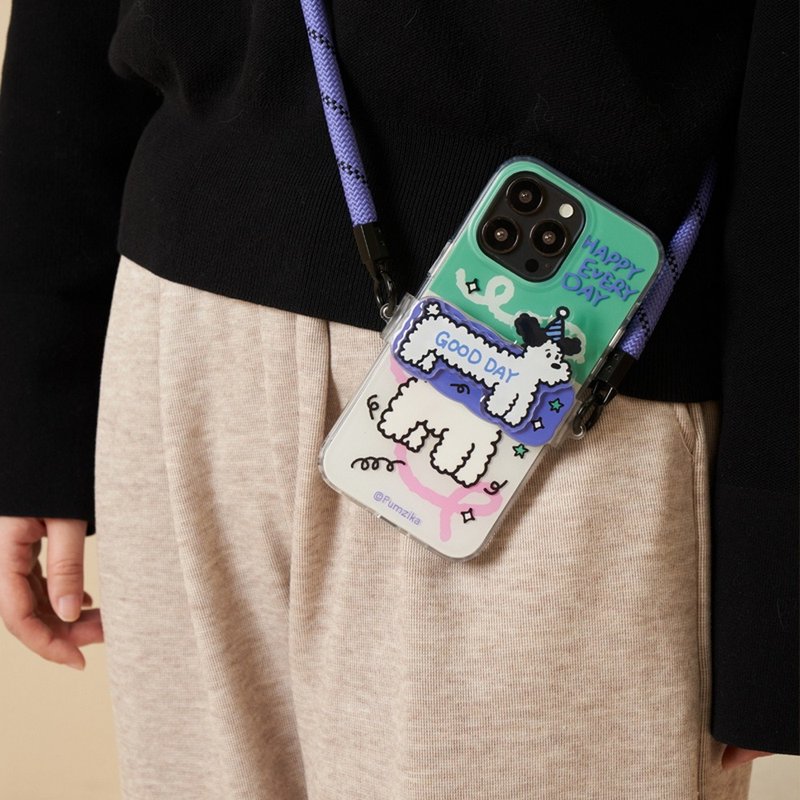 帽子小狗手机壳 双层TPU手机套 手机保护套 - 手机壳/手机套 - 其他材质 