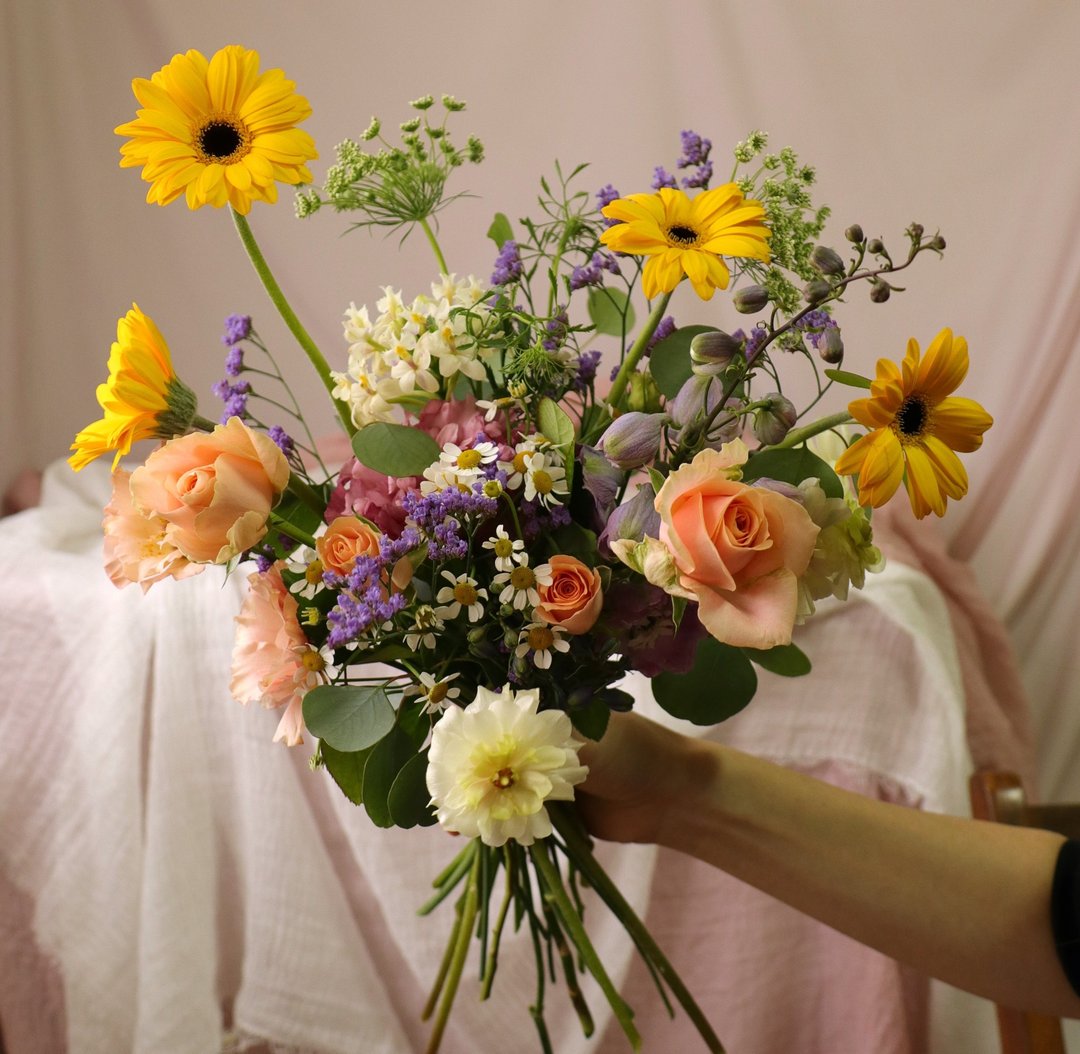 鲜花捧花 结婚捧花 新娘捧花 捧花 定制捧花 欧式捧花 质感 花礼 - 干燥花/捧花 - 植物．花 