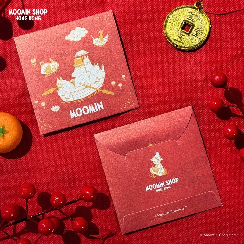 姆明短款利是封 - 一家团圆6个 231068 - 红包/春联 - 纸 红色