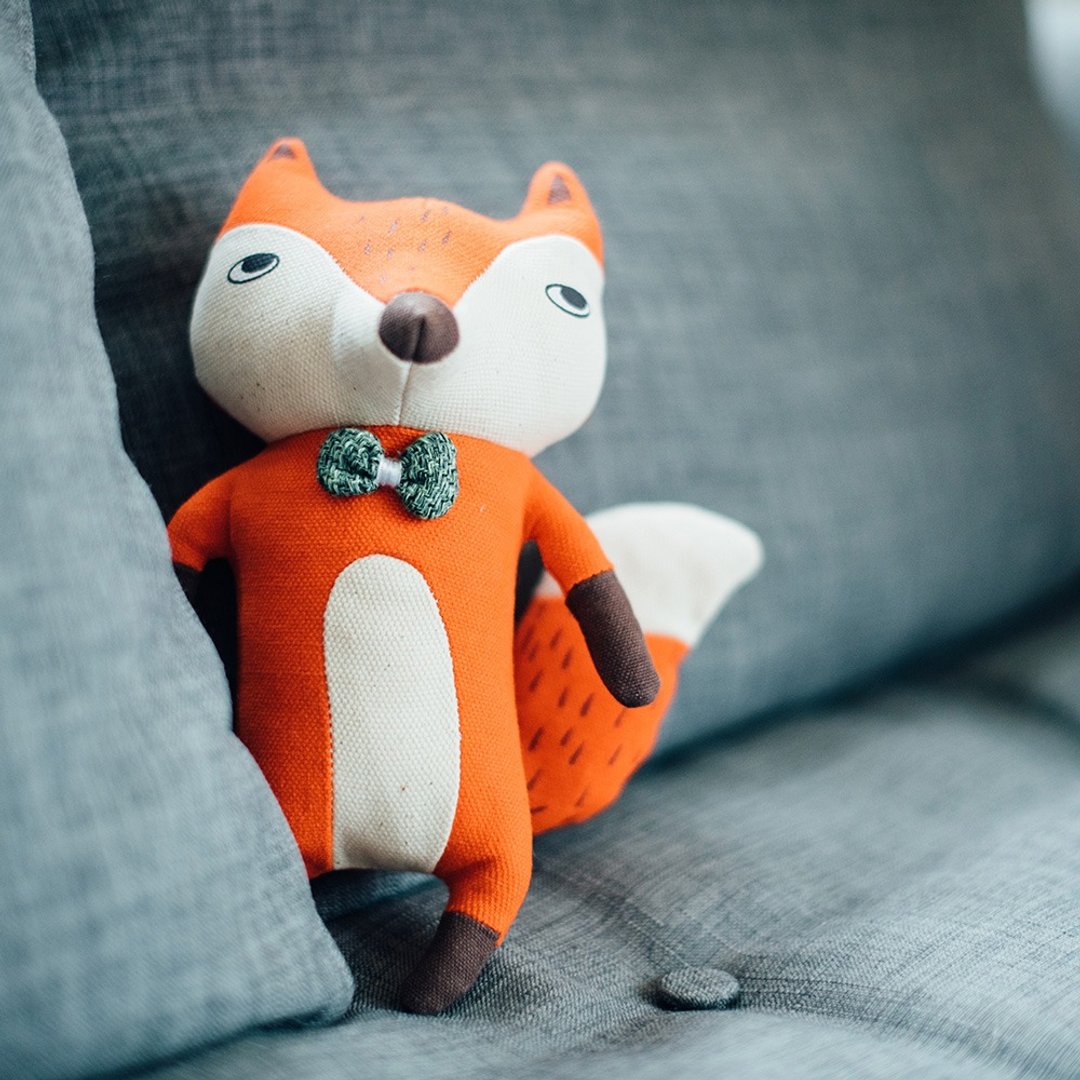 【tails&me 尾巴与我】狐狸杰米│森林动物系列 宠物狗玩具 - 玩具 - 棉 多色