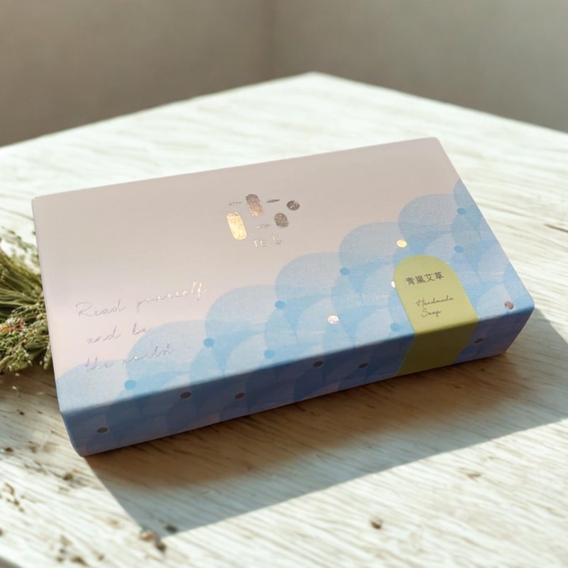 青岚艾草精油手工皂 - 肥皂/手工皂 - 其他材质 绿色