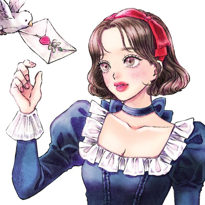 Amelie 贴纸 (4色) - 贴纸 - 纸 