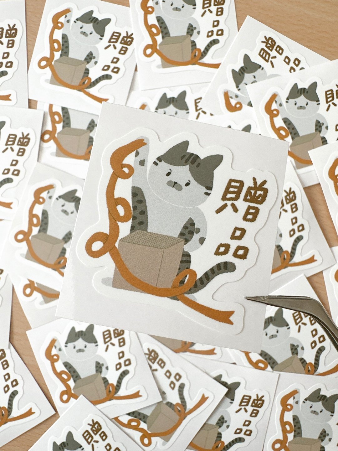 出货贴纸-赠品(5入) - 贴纸 - 纸 
