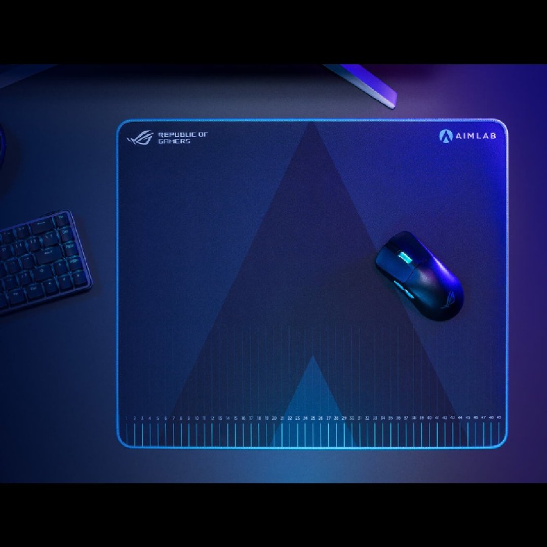 ASUS 华硕 ROG Hone Ace Aim Lab Edition 电竞鼠垫 - 鼠标垫 - 其他材质 黑色