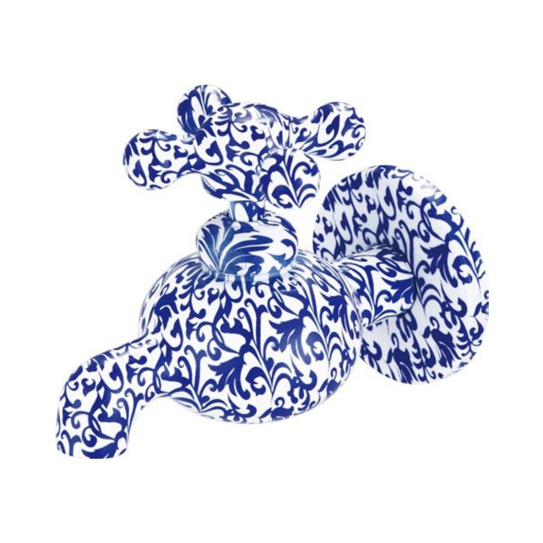 【人水良品卫浴】壶满水龙头(青花瓷)34-184 - 卫浴用品 - 铜/黄铜 蓝色