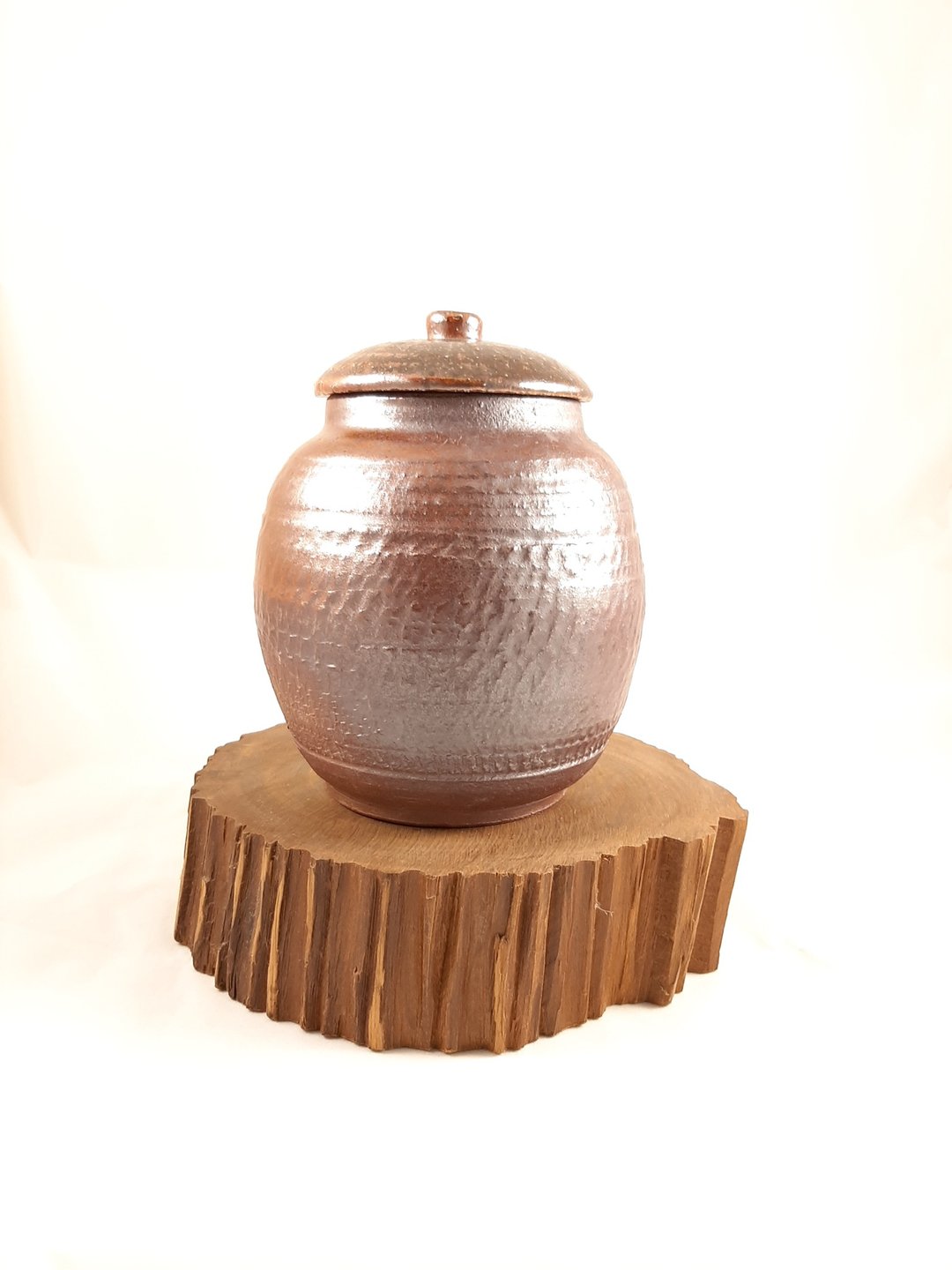 柴烧茶仓两斤 - 茶具/茶杯 - 陶 咖啡色