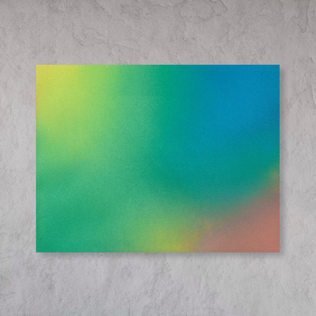 【彩虹】抽象画/压克力画/客厅挂画/鲜艳的色彩 - 海报/装饰画/版画 - 压克力 多色