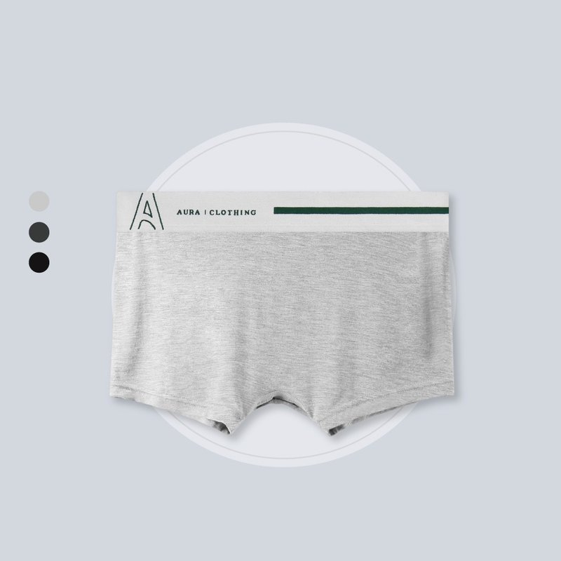 舒适莫代尔内裤(中性内裤/平口裤/女生内裤/不卡臀/中低腰内裤) - 女士内衣裤 - 其他人造纤维 