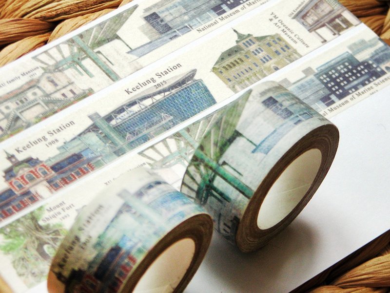 基隆建筑纸胶带 - 纸胶带 - 纸 蓝色