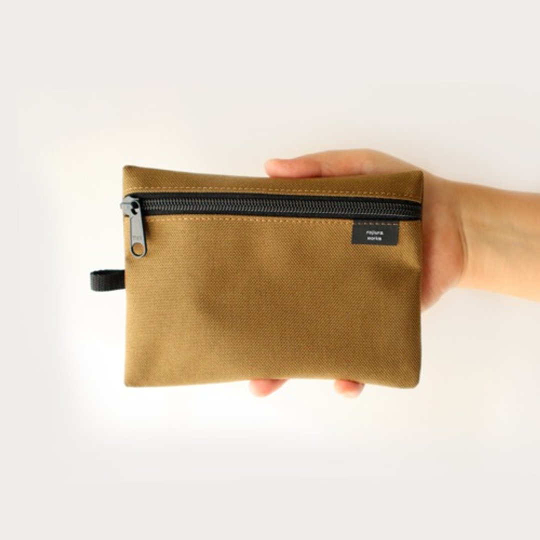 Cordura Nylon Mini Pouch Coyote Brown - 化妆包/杂物包 - 其他材质 