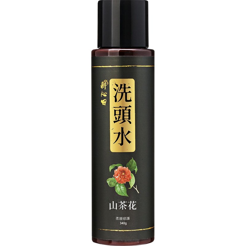 茶花柔顺修护洗头水340g - 洗发用品 - 塑料 黑色