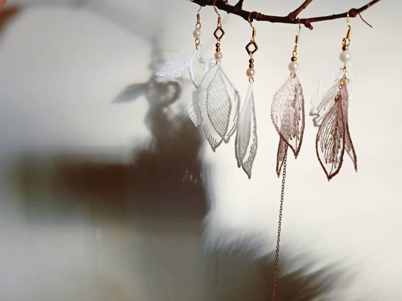 【体验】蕾丝饰品/耳饰/头饰/再生制造/一人成班 - 金工/饰品 - 其他材质 