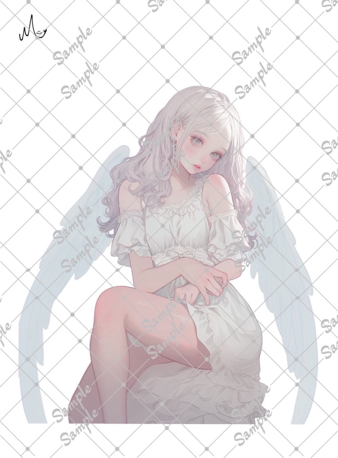 原创人物贴纸 10月新作 - 贴纸 - 纸 