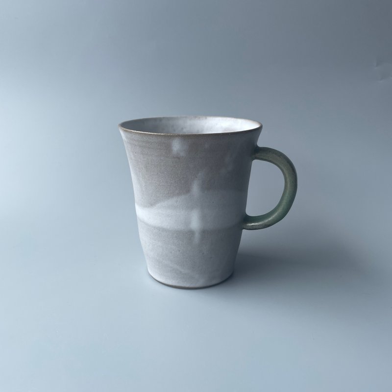 @studio_florero 绞胎马克杯 练り上げ - 咖啡杯/马克杯 - 陶 灰色