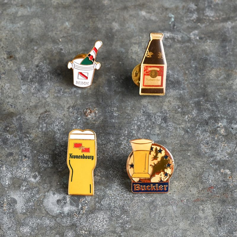Vintage Pins 复古别针 / 古董别针、限量徽章胸针、古董徽章 - 徽章/别针 - 其他金属 多色