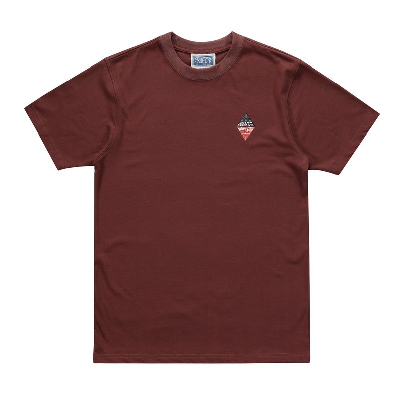 沙尘百货-珠江大桥菱形标签 T恤 - 中性连帽卫衣/T 恤 - 棉．麻 