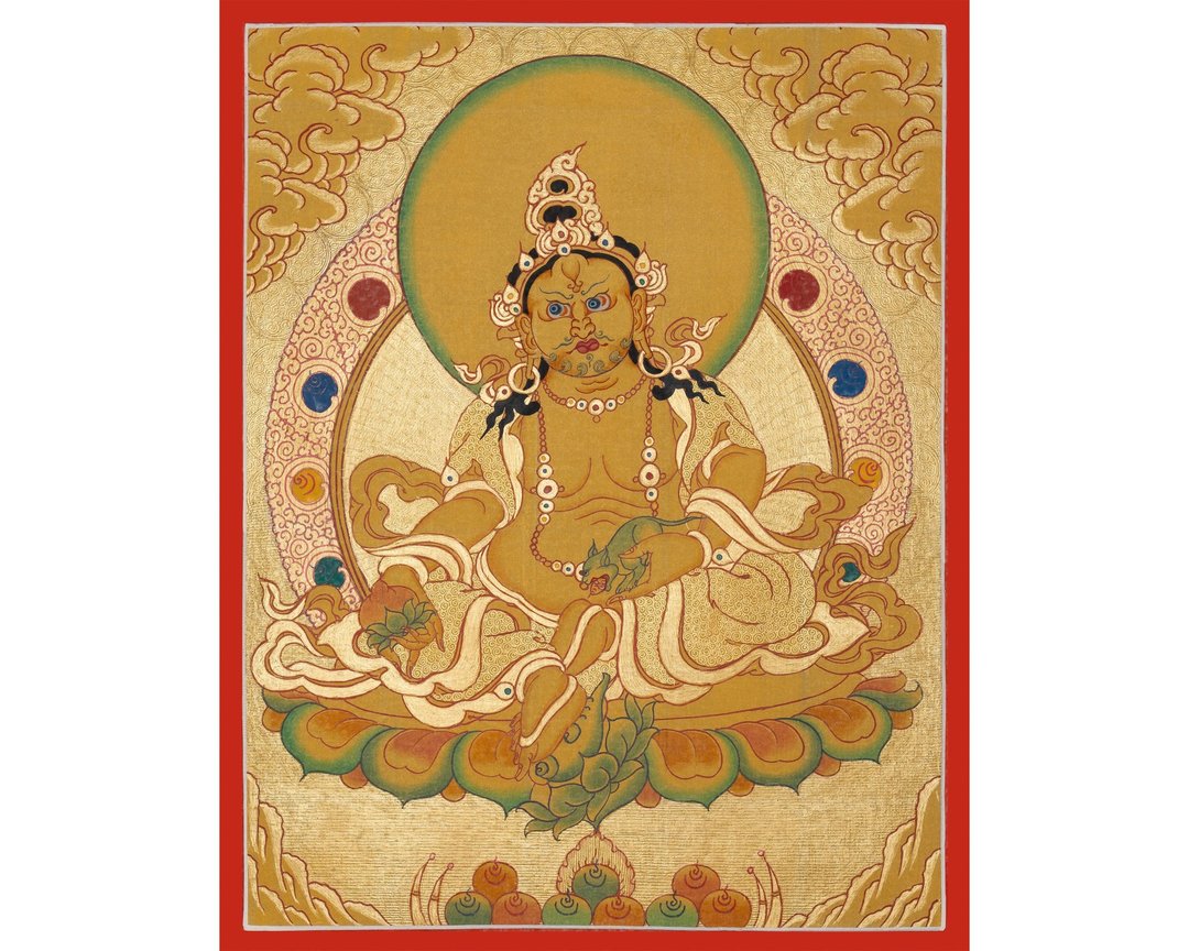 财富藏巴拉唐卡   优雅的西藏神圣艺术 - 墙贴/壁贴 - 其他材质 多色