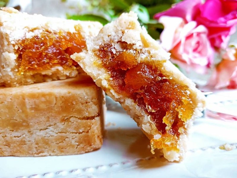 巴黎金砖 －VEGAN 纯素－ - 蛋糕/甜点 - 新鲜食材 橘色