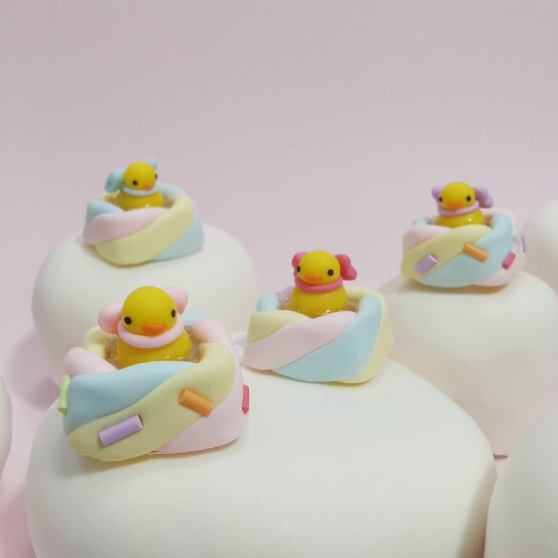 Marshmallow rubber duck keycap - 电脑配件 - 其他材质 