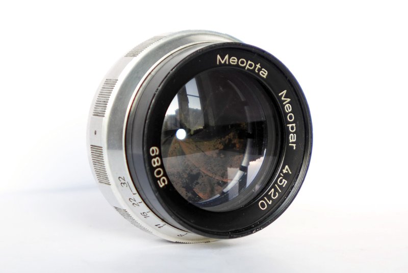 Meopta Meopar 4.5/210 enlarger lens M52 mount large format - 相机 - 其他材质 灰色