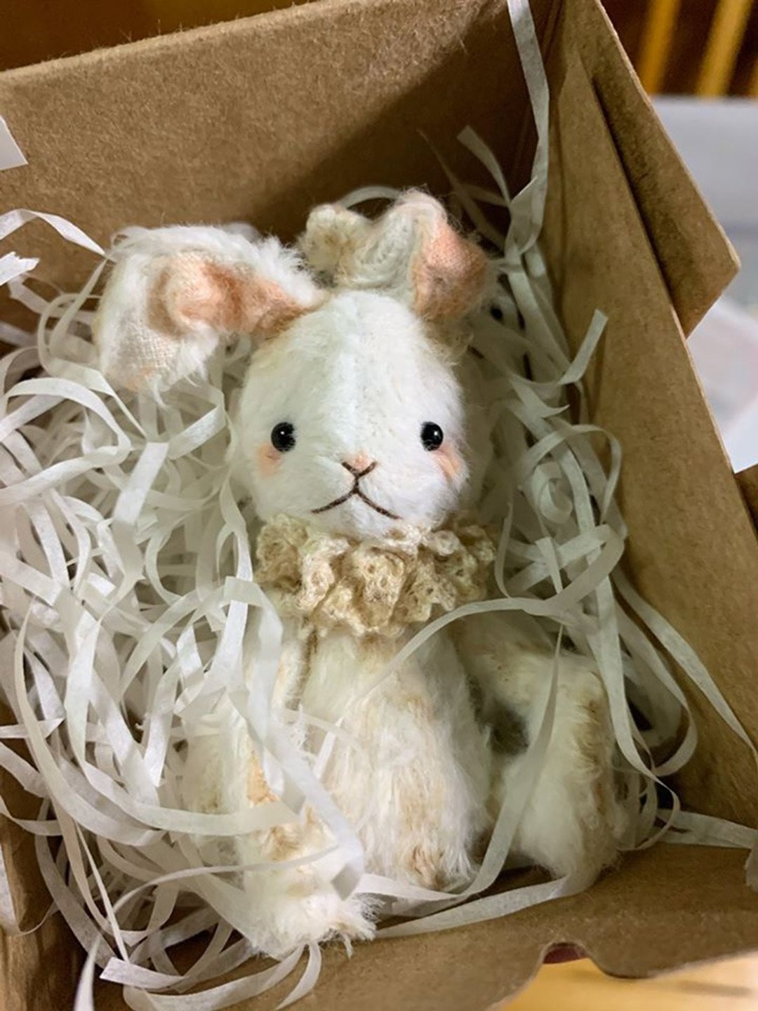 Handmade 艺术家泰迪熊 迷你熊 兔子 毛海 Teddy Bear - 玩偶/公仔 - 其他人造纤维 