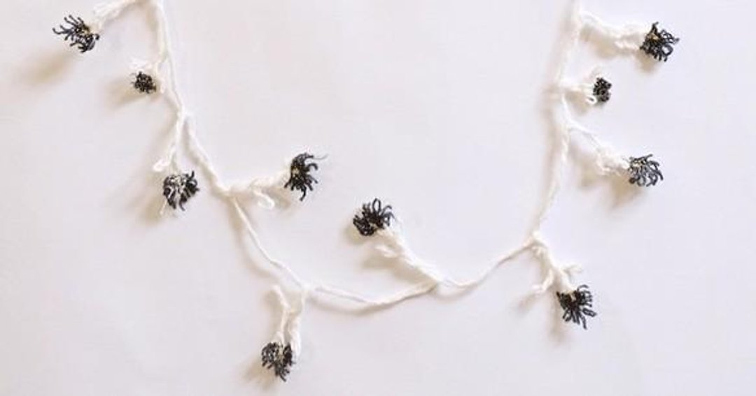 [Flower] Flower 2way lace necklace / bracelet - 项链 - 其他金属 