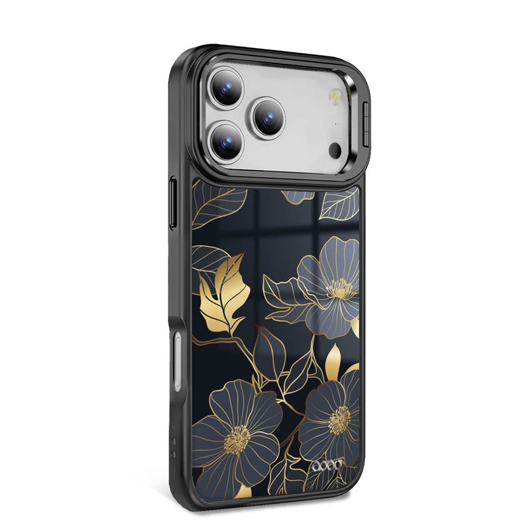 apbs iPhone 全系列 防摔合金框隐形立架手机壳 - 花语 -2306 - 手机壳/手机套 - 其他材质 多色