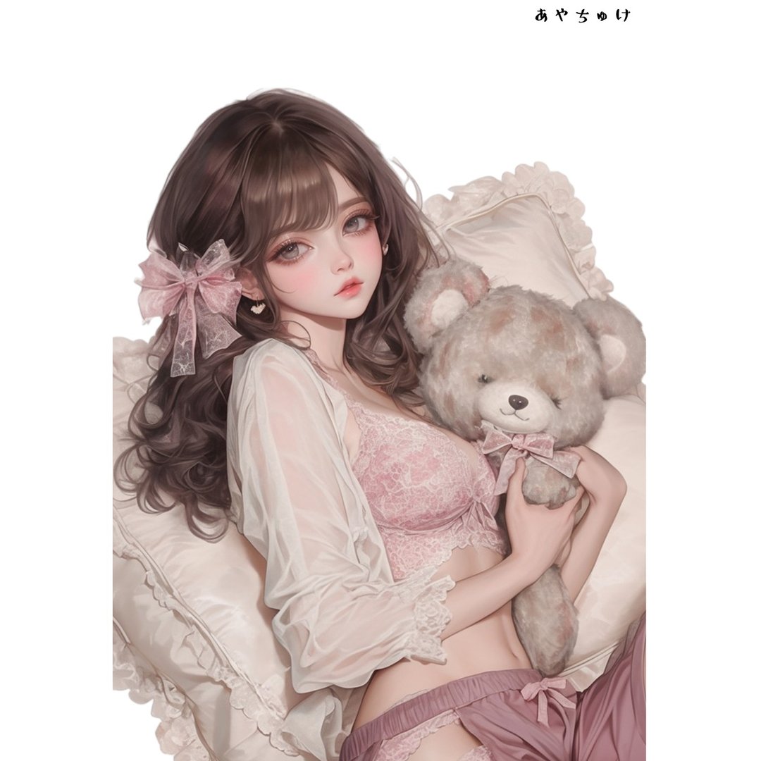 【3 月新品 2】07-095-0027 人物贴纸 动物与甜美蕾丝 - 贴纸 - 纸 
