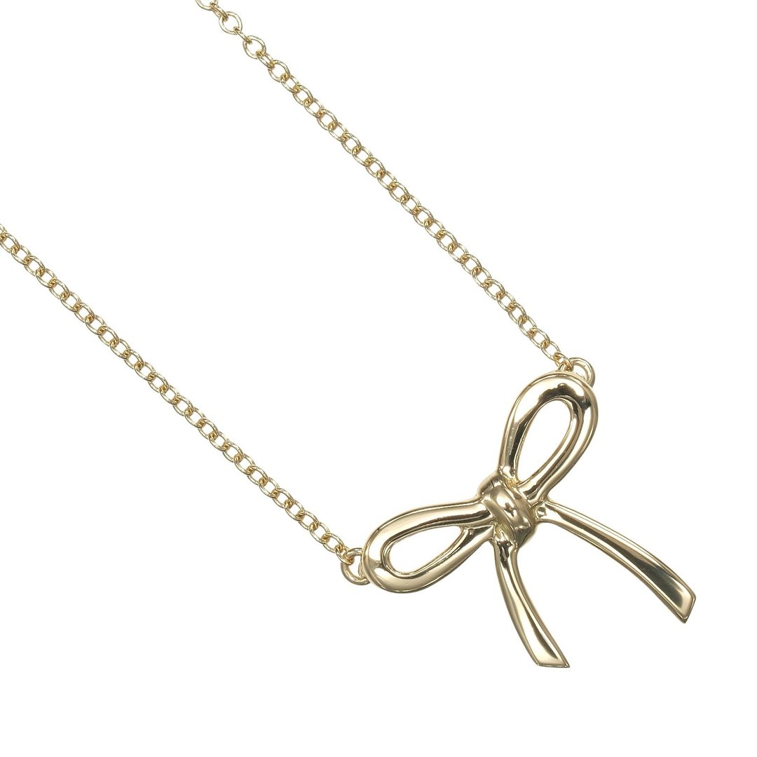 【日本直送】蒂芙尼 项链 缎带 18K ગ્રીન ગોલ્ડ 约 2.69g TIFFANY&Co.【二手】A 级 - 项链 - 贵金属 银色
