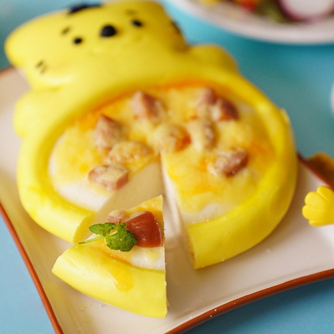 美姬馒头 老虎厚PIZZA鲜乳造型馒头 一盒2入 - 其他 - 其他材质 