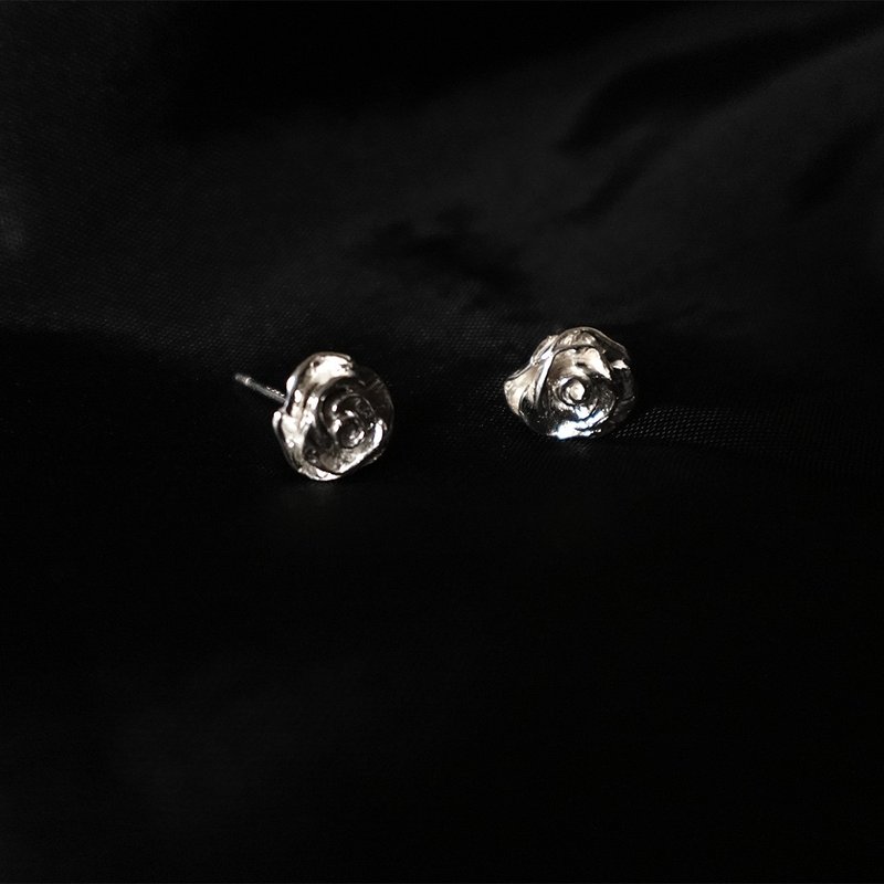 Rose萝丝小姐耳环 - 耳环/耳夹 - 纯银 