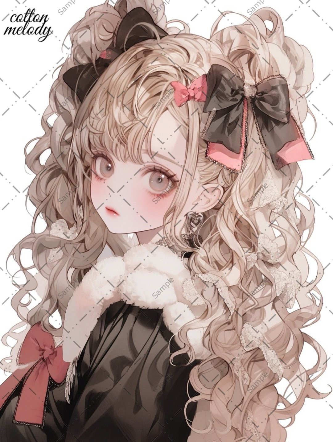 original sticker no.956 人物贴纸 原创贴纸 人物贴纸 女孩贴纸 原创人物贴纸 - 贴纸 - 纸 