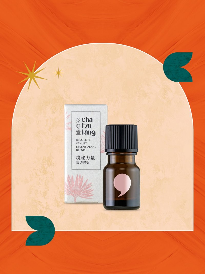 茶籽堂【心灵强化】水芙蓉系列－境秘力量复方精油5mL - 香薰/精油/线香 - 植物．花 