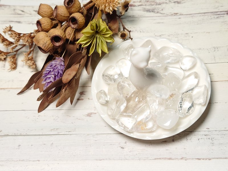 水晶碎石×消磁×净化 白水晶/粉晶 定制化礼物 - 其他 - 水晶 多色