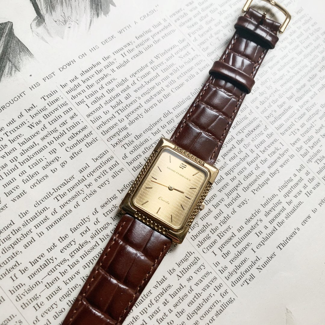 80-90 年代GP 芝柏石英表vintage - 女表 - 其他金属 金色