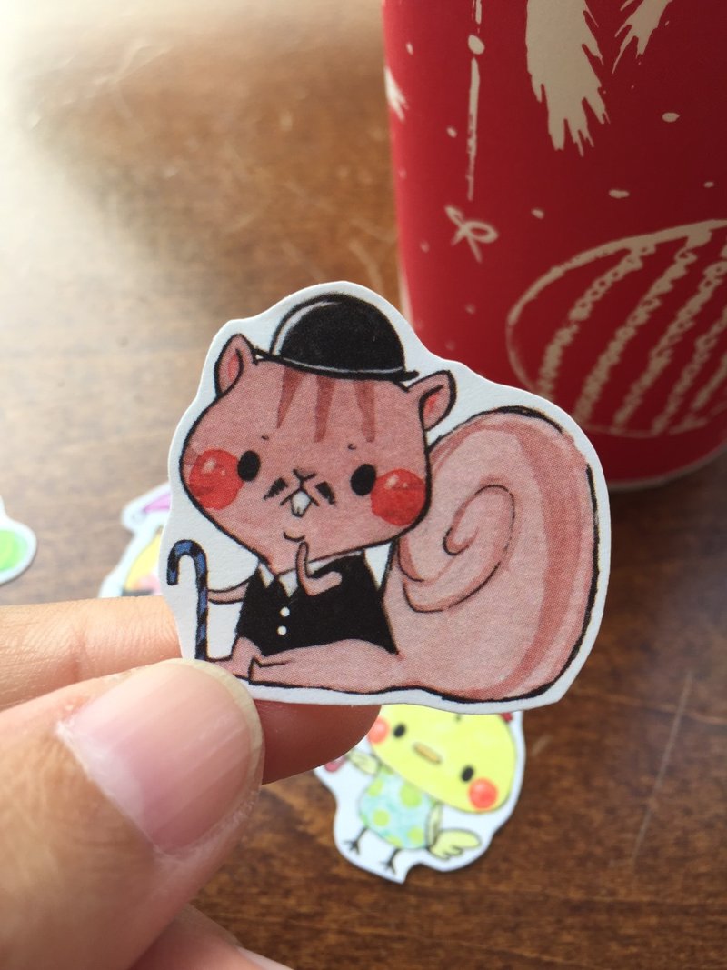 不要马戏团贴纸-八入一组 - 贴纸 - 纸 多色