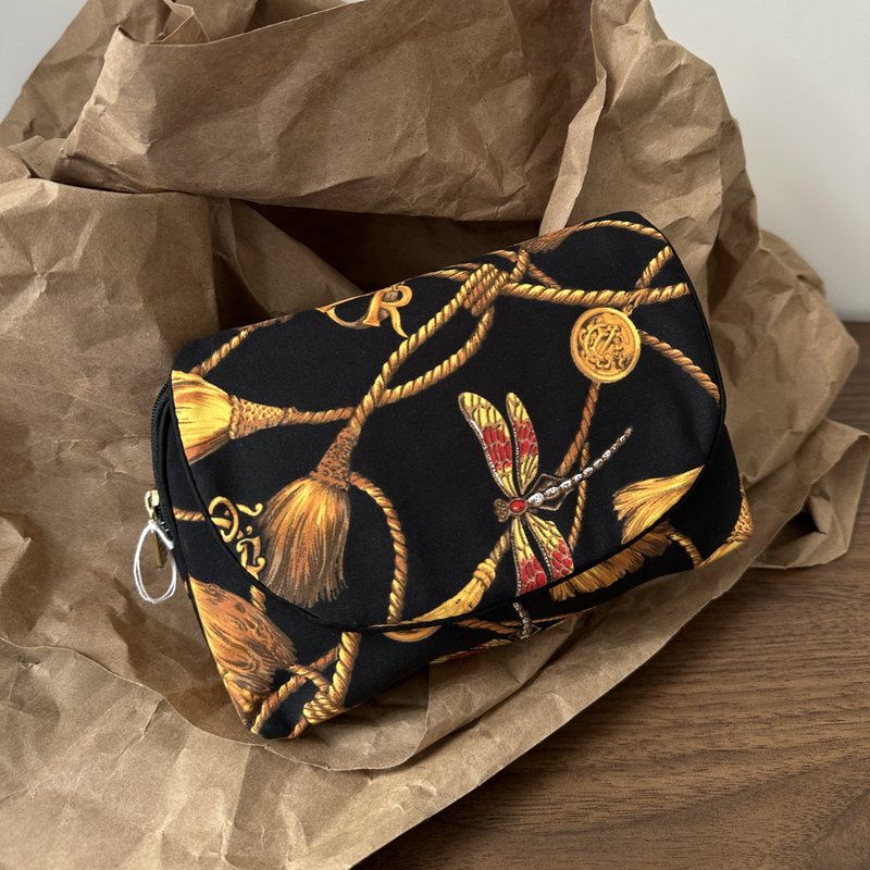 Dior 迪奥 南瓜马车 化妆包 - 化妆包/杂物包 - 棉．麻 黑色