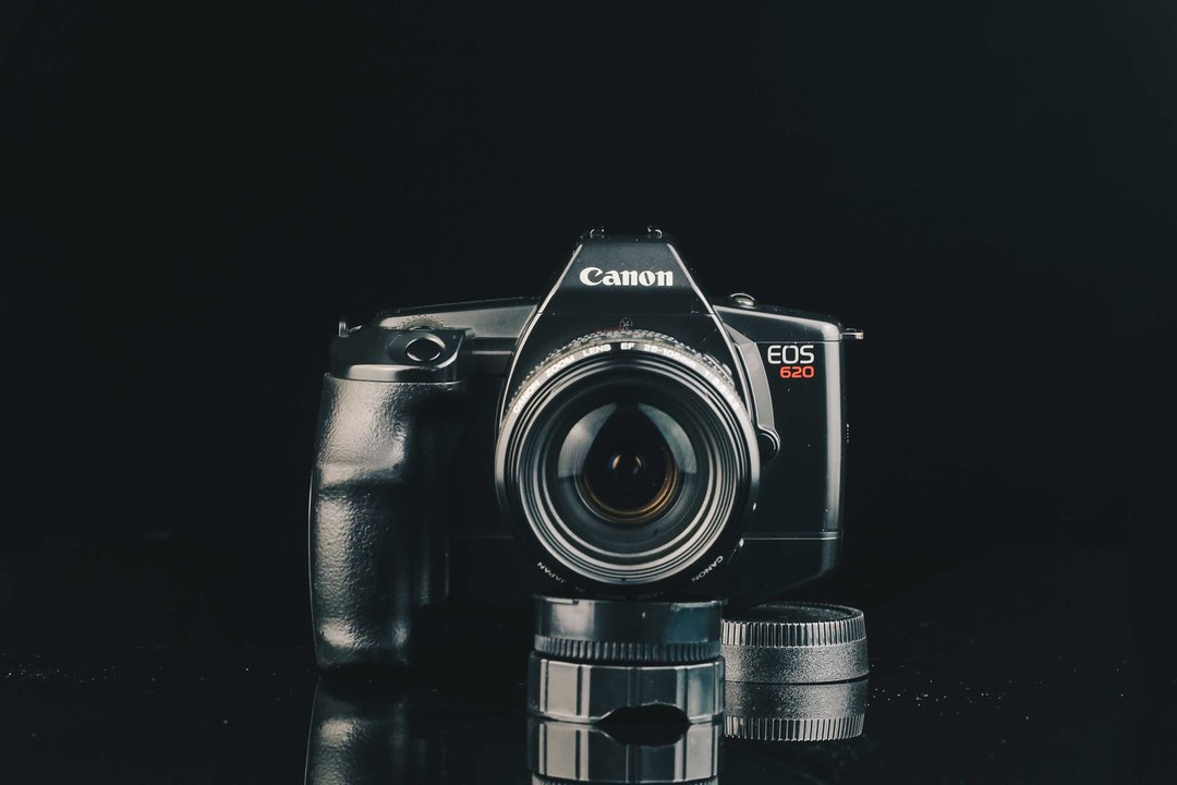 Canon EOS 620+Canon EF 28-105mm F=3.5-4.5 #7124 #135底片相机 - 相机 - 其他金属 黑色