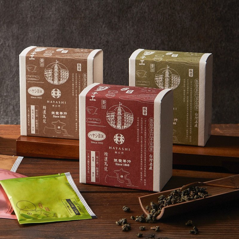 林百货 HAYASHI 精选茶包礼盒 (乌龙青茶/乌龙熟茶/香片) - 茶 - 其他材质 多色