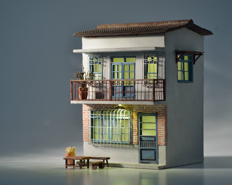 水泥老屋创作--文青老公寓 - 摆饰 - 水泥 咖啡色