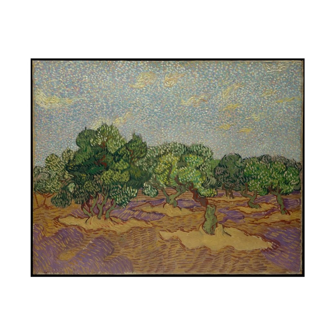 【艺术微喷】梵谷 van Gogh | Olive Trees - 海报/装饰画/版画 - 纸 