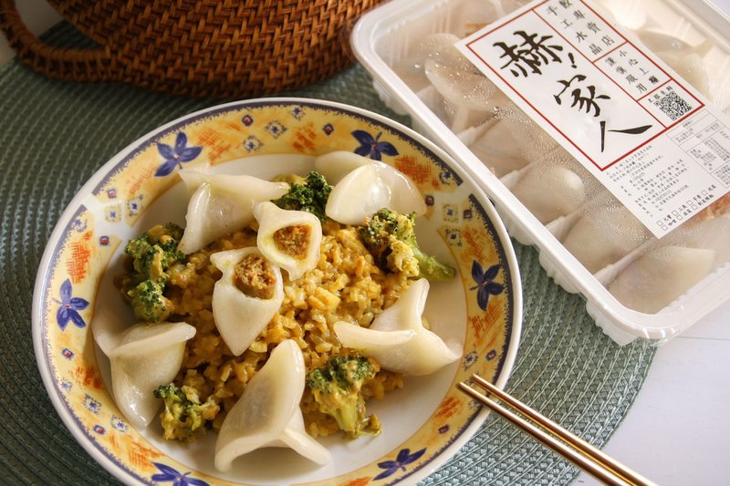 赫家人掌心温度水晶饺买9送1 加热即食 - 熟食小吃 - 其他材质 白色