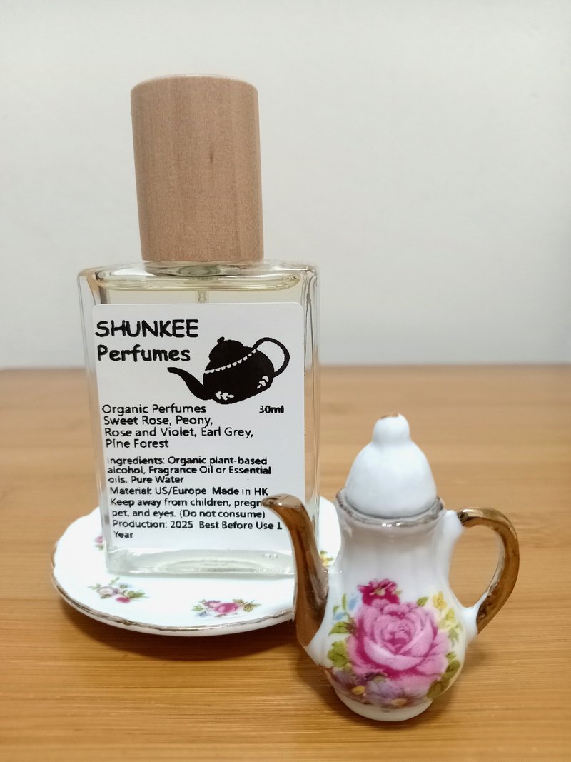 有机植物香水-茶系-柠檬、牵牛花、金银花、茉莉花、百合、栀子花 - 香水/香膏 - 其他材质 粉红色