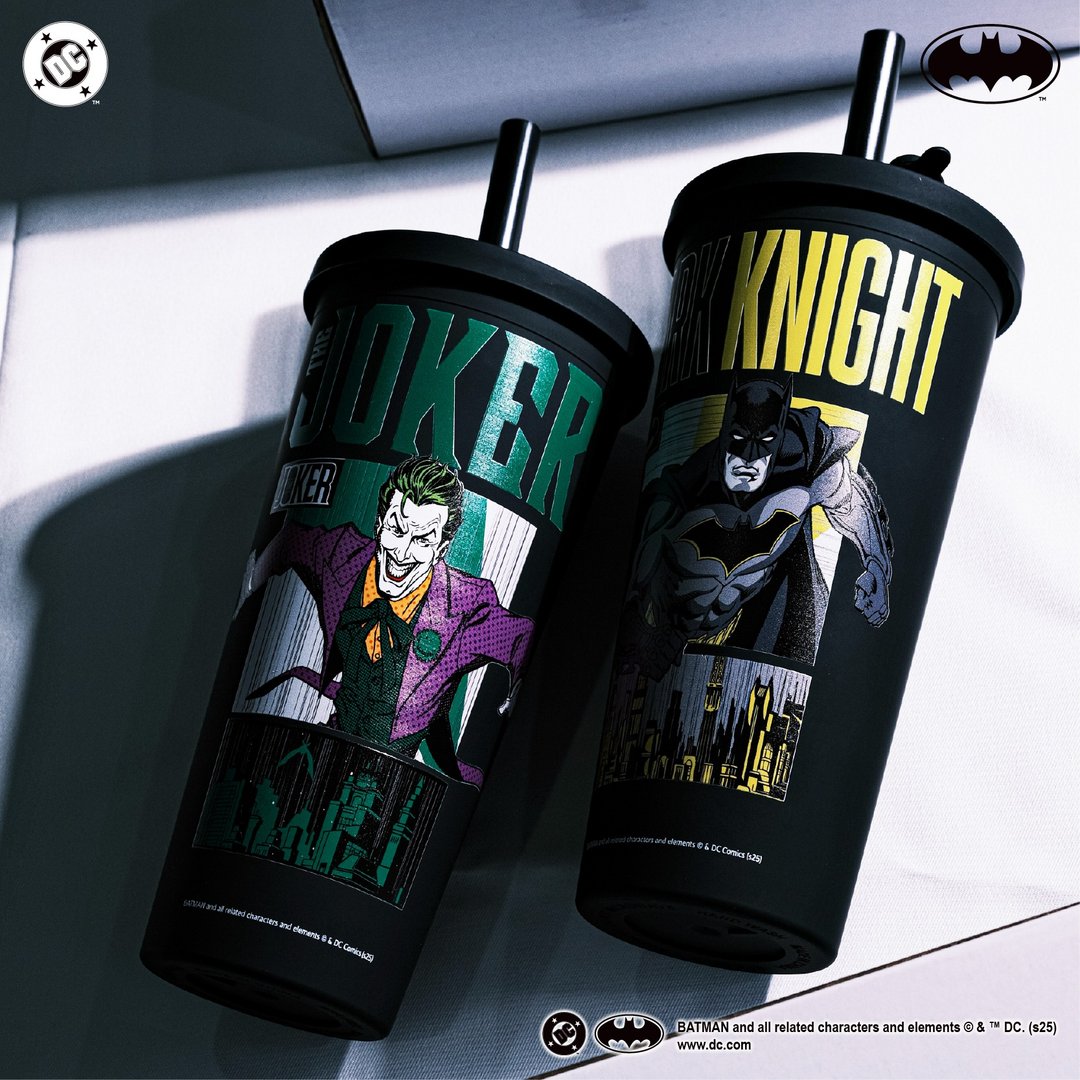【BATMAN蝙蝠侠】漫画吸管杯 - 水瓶/水壶 - 树脂 