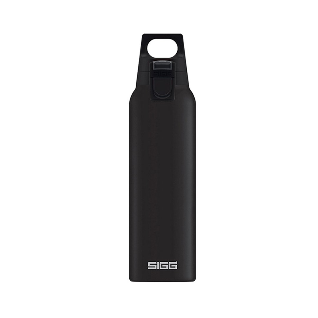 瑞士百年SIGG H&amp;C弹盖不锈钢保温瓶 / 真空保温瓶 500ml - 纯黑 - 保温瓶/保温杯 - 不锈钢 黑色